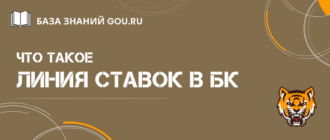 Что значит линия ставок в букмекерской конторе