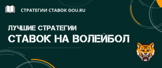 Стратегия как делать ставки на волейбол