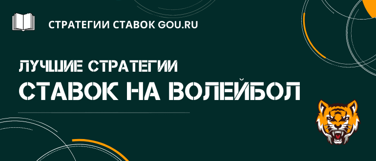 Стратегия как делать ставки на волейбол